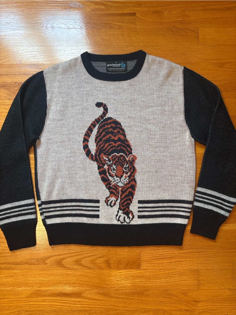 Vintage Tiger Sweater Brentwood